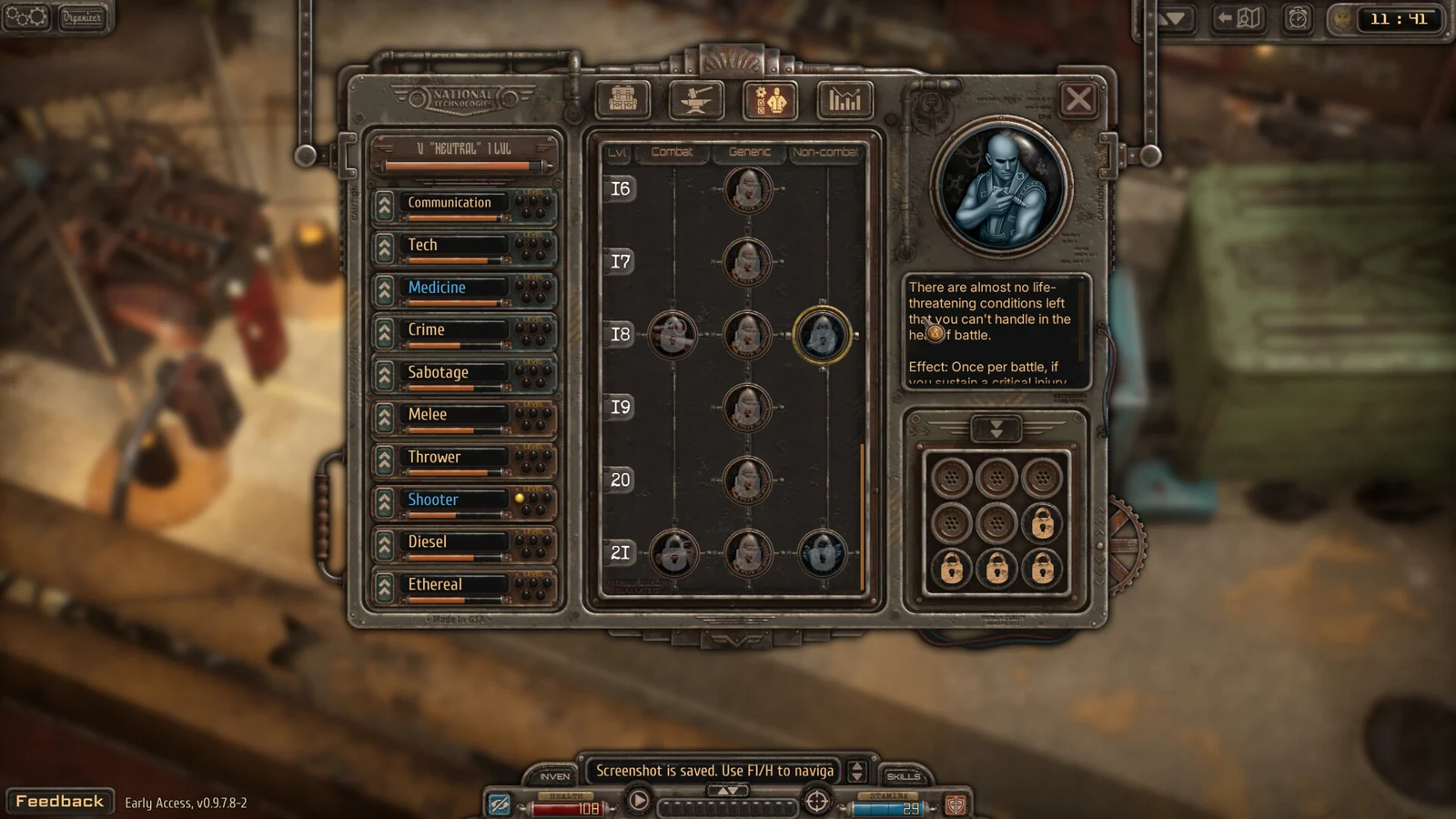 Character creation & karma